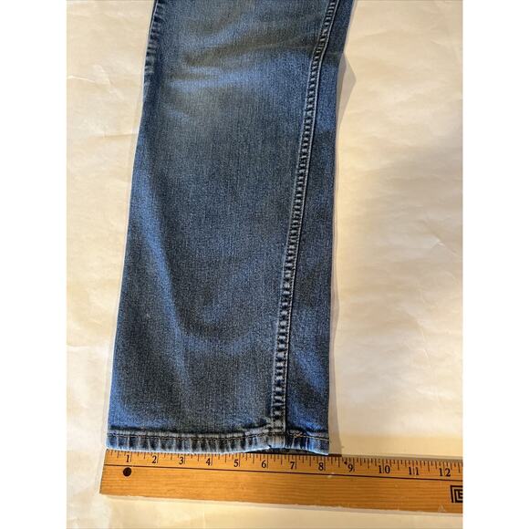 VTG Levis 505 Jeans Mens 37x31 Straight Leg Regular Fit Mid Rise EUC - Picture 2 of 11
